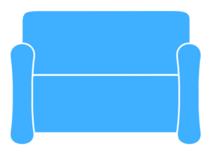 2-Sitzer Sofa Polsterreinigung